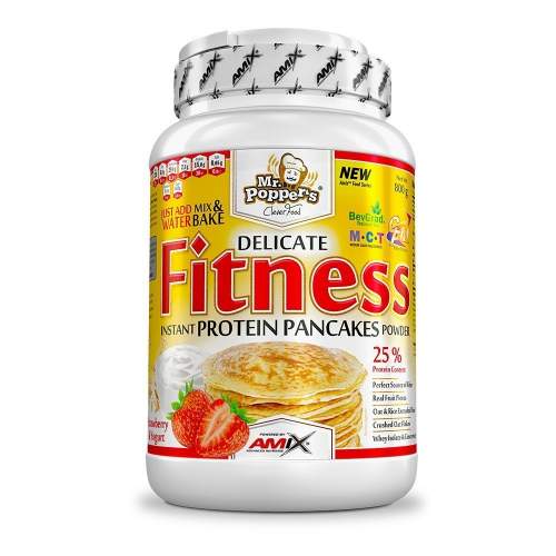 Amix Fitness Protein Pancakes 800g Strawberry-Yoghurt
