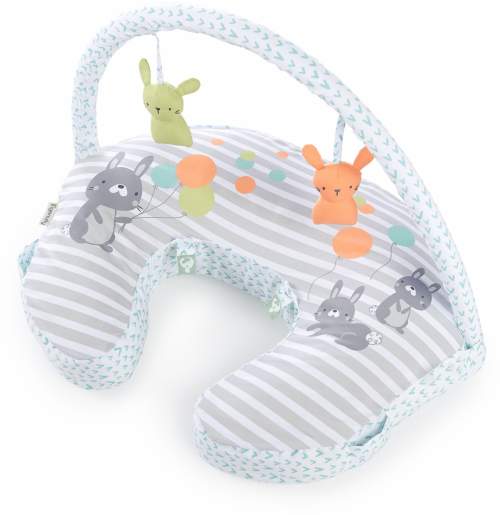 Kojicí polštář Ingenuity Polštář na kojení s hrazdičkou Hop Art™ 0m+