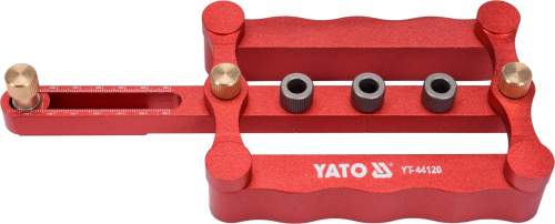 YATO Šablona na vrtání otvorů pro hmoždinky 6, 8, 10 mm, YT-44120