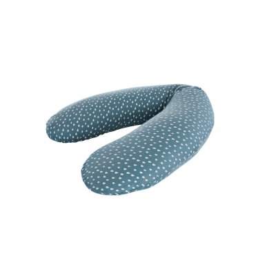 Träumeland Kojící polštář elastický kapky oceánské modři