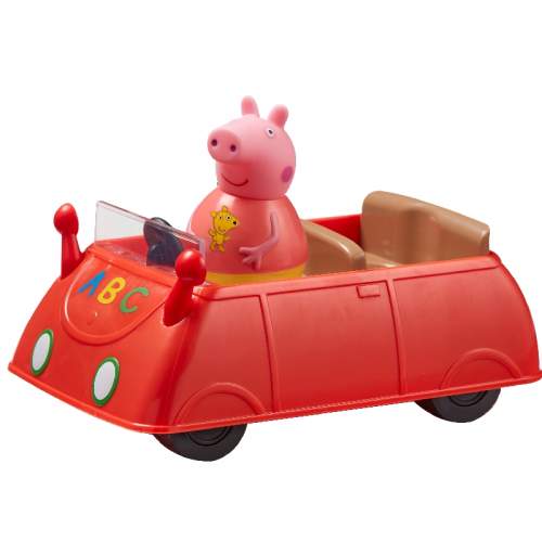 TM Toys PEPPA Pig Roly Poly figurka s autem