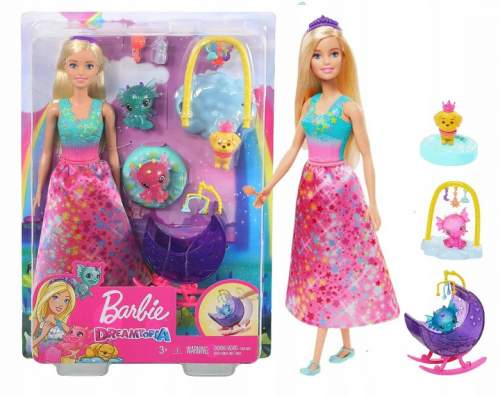 Mattel Barbie Princezna s dlouhou sukní