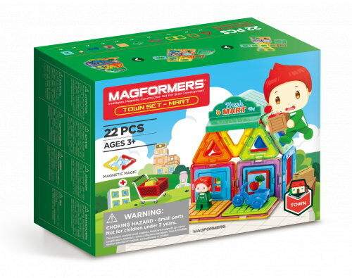 MAGFORMERS Městečko Tržiště 22 dílků