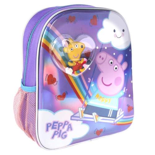 Peppa Pig Dětský batůžek 3D s konfetami