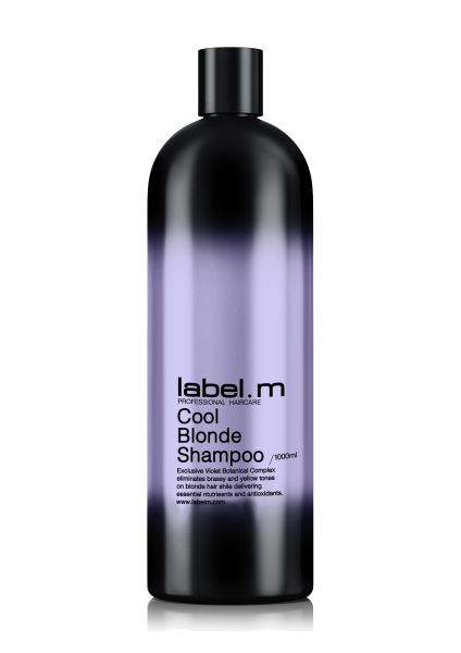 Label.M Cool Blonde Shampoo šampon pro platinově blond a šedivé vlasy 1000 ml