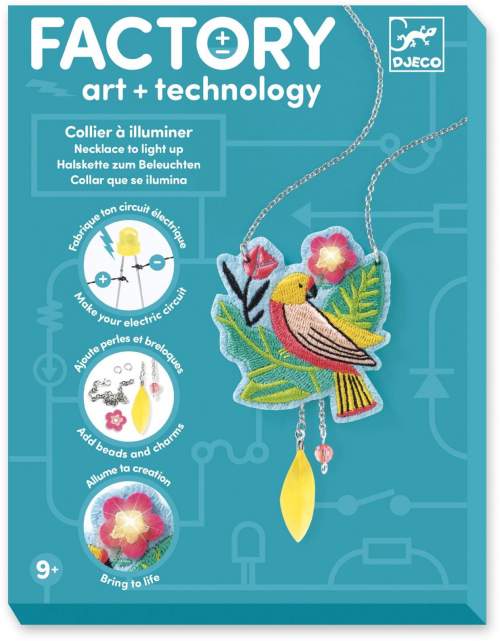 Umění a technologie - Svítící náhrdelník - Calypso