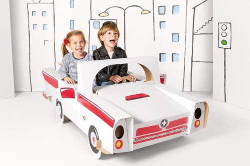 Tektorado Dětské kartonové auto Cabrio Tektorado