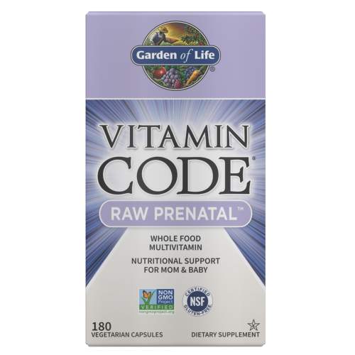 Garden of life Garden of Life Vitamin Code RAW Prenatal - 180 kapslí