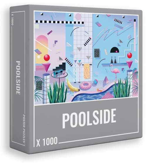CLOUDBERRIES Puzzle Poolside 1000 dílků