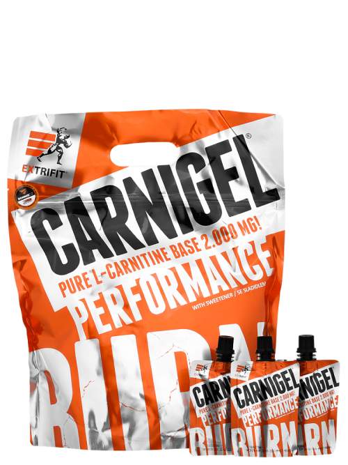 Extrifit Carnigel 25 x 60 g pomeranč