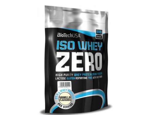 BIOTECH USA ISO WHEY ZERO 500 g vanilka