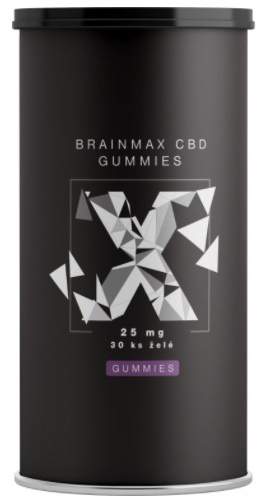 BrainMax CéBéDé Gummies 25mg 30 želé bonbónů