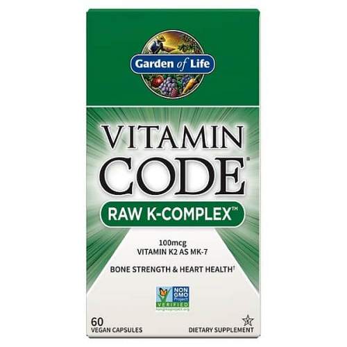 Garden of life Garden of Life Vitamín K - Komplex - RAW Vitamin Code - 60 kapslí