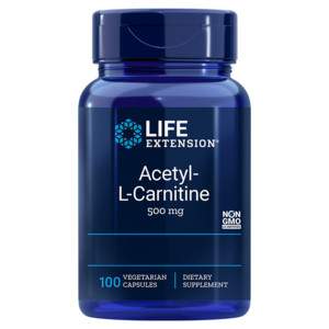 Life Extension ACETYL L CARNITINE 100 ks, kapsle, 500 mg