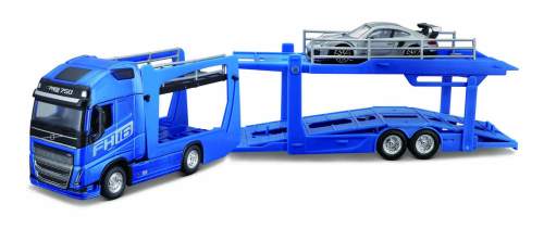 Bburago Volvo FH16 s Porsche 911 GT2 RS 1:43