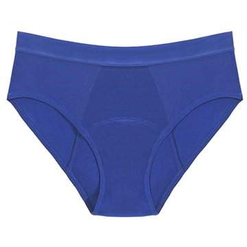 Pinke Welle Menstruační kalhotky Bikiny modré - stř. a slabá menstruace (L)