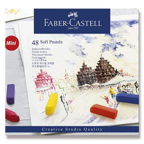 Faber-Castell Prašné pastely mini 48 barev