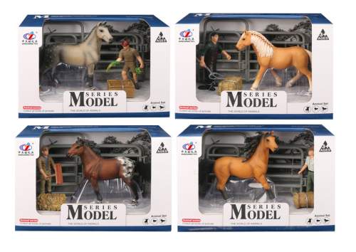 EPEE Sada Model Svět zvířat 2 kůň s figurkou