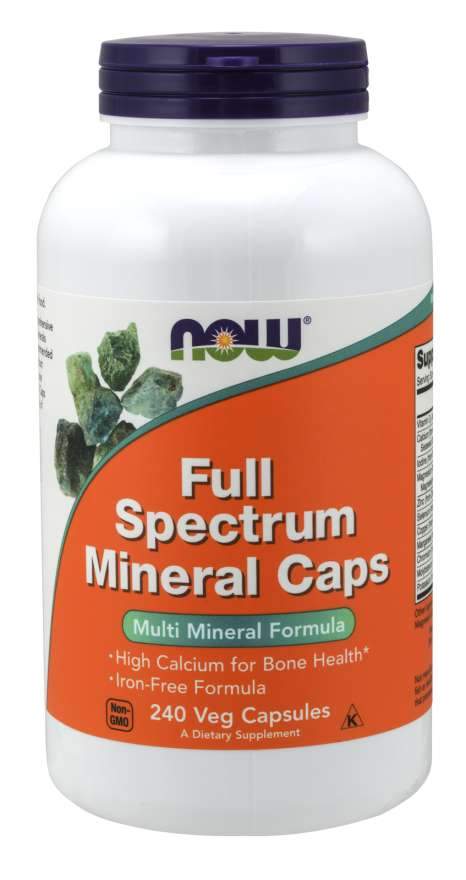 NOW Foods NOW Full Spectrum Mineral, multiminerál, 240 kapslí