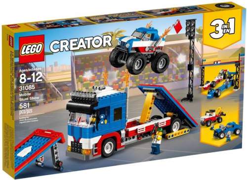 LEGO® CREATOR 31085 Mobilní kaskadérské představení