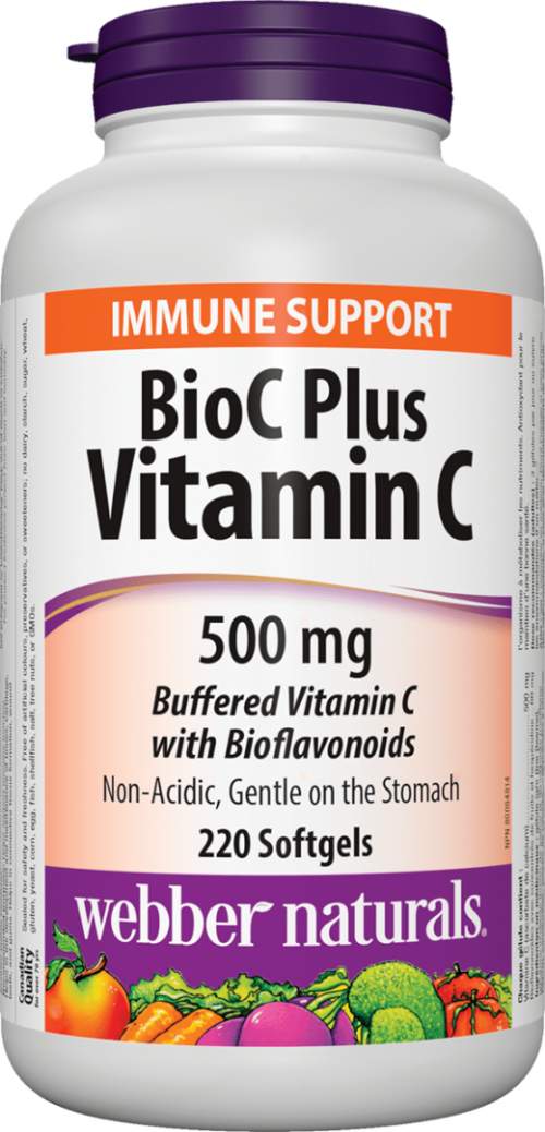Webber naturals BioC Plus Vitamín C 500 mg 220 tob