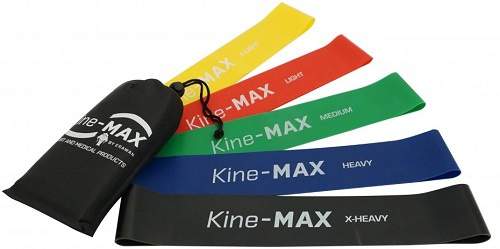 Kine-MAX Professional Mini Loop Resistance Band Kit