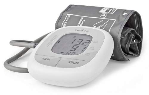 NEDIS monitor krevního tlaku na paži/ bílý