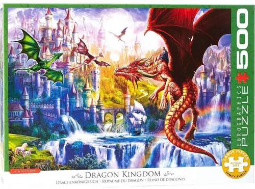 Eurographics Puzzle Království draků XL 500 dílků
