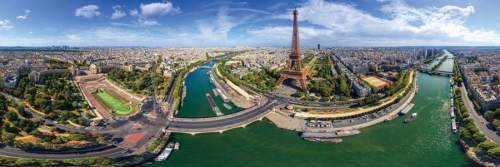 Eurographics puzzle Paříž, Francie 1000 dílků