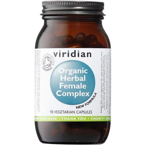 Viridian Herbal Female Complex 90 kapslí Organic Varianta: Herbal Female Complex 90 kapslí Organic