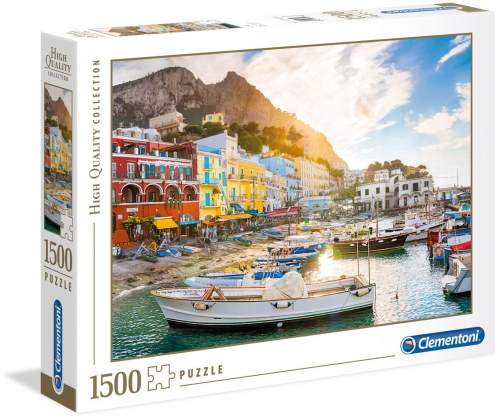 CLEMENTONI Puzzle Capri, Itálie 1500 dílků