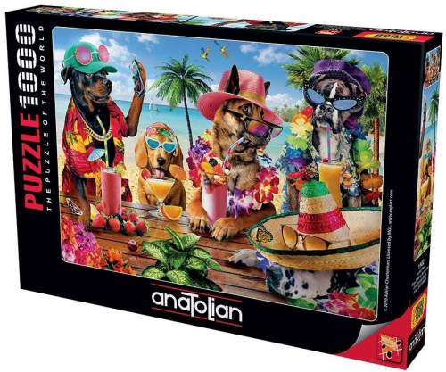 Puzzle Anatolian Puzzle Tropická párty 1000 dílků