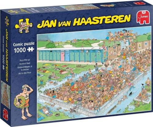 JUMBO Puzzle Hromada v bazénu 1000 dílků