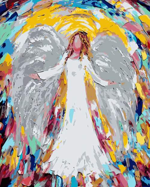 Gaira Malování podle čísel Anděl 1