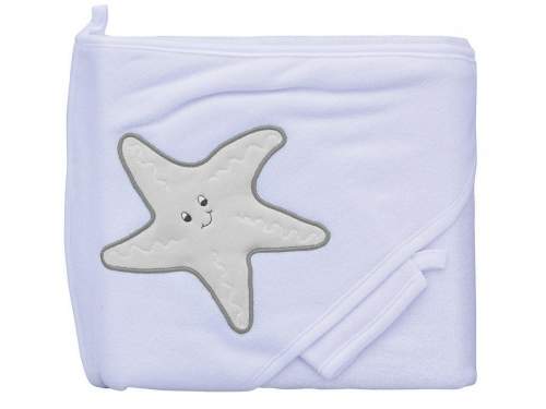 Scarlett Froté ručník - hvězda s kapucí
