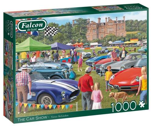 FALCON Puzzle Přehlídka aut 1000 dílků