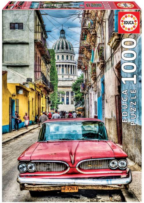 EDUCA Puzzle Veterán v Havaně 1000 dílků