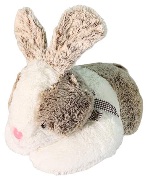 Mikro trading Plyšový králíček s mašlí 40 cm