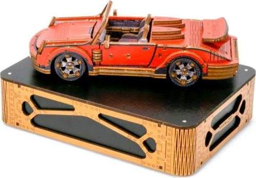 Wooden City Puzzle 3D Sportovní auto