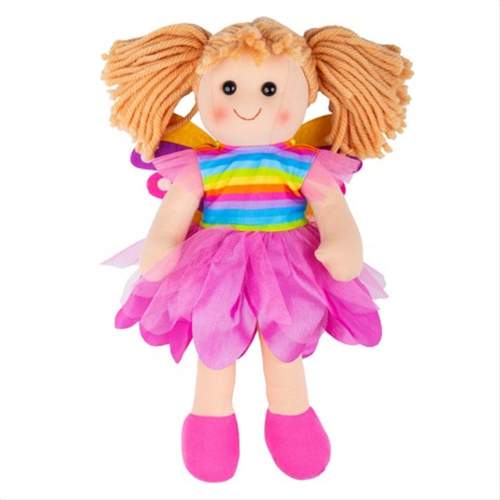Bigjigs Toys Látková panenka Chloe
