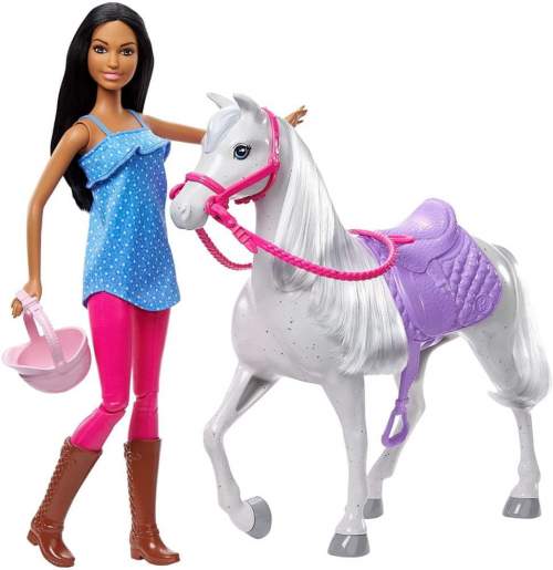 Barbie Panenka Na Vyjížďce S Koněm