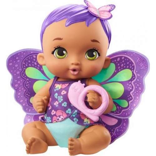 Mattel My Garden Baby fialový motýlek