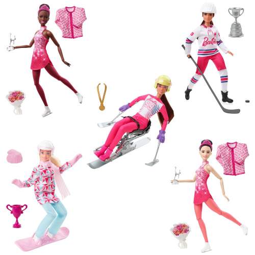 Mattel Barbie Zimní Sporty