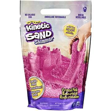 Kinetic Sand Balení Třpytivého Růžového Písku
