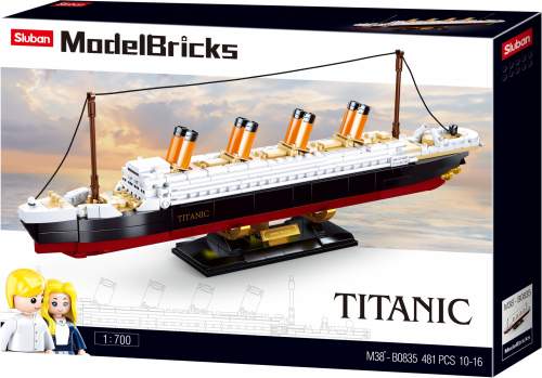 SLUBAN Model Bricks Titanic 1:700