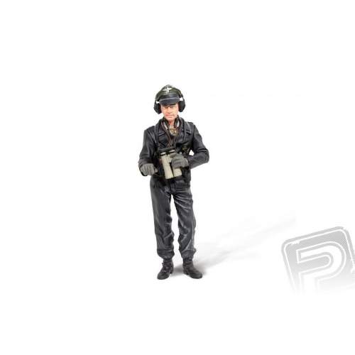TORRO 1/16 figurka stojícího německého kapitána Michaela Wittmann z 2 sv. války, ručně malovaný TOR285113