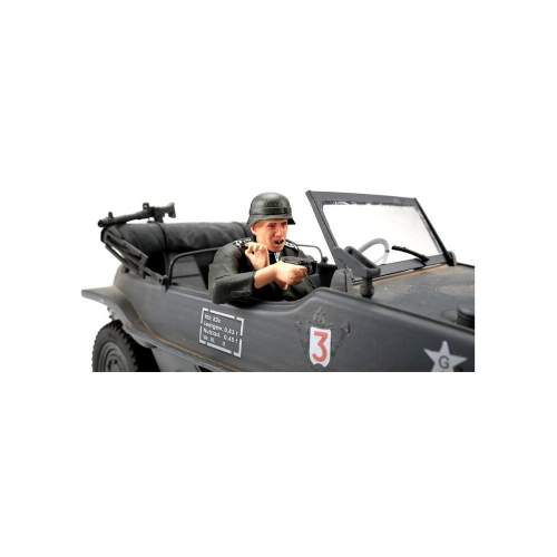 TORRO 1/16 Schwimmwagen, střelec, ručně malovaný, 1 ks. FG-10003