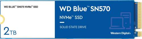 Western Digital sSD 2TB WD Blue SN570 NVMe M.2 PCIe Gen3 2280 (WDS200T3B0C)