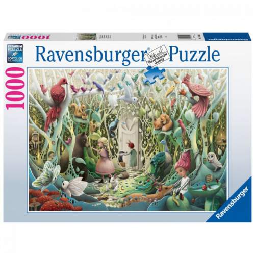 RAVENSBURGER Puzzle Skrytá zahrada 1000 dílků