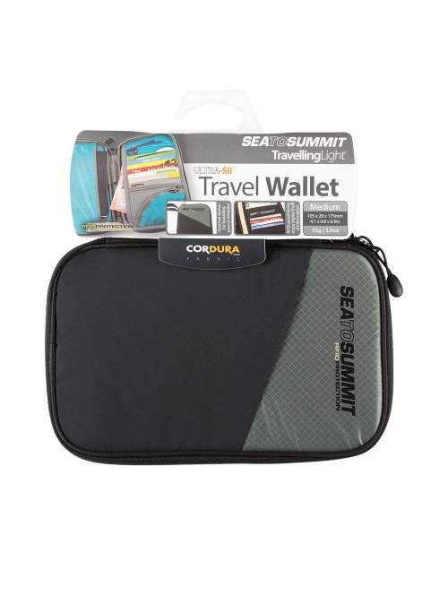 Sea to Summit cestovní peněženka RFID Travel Wallet M black